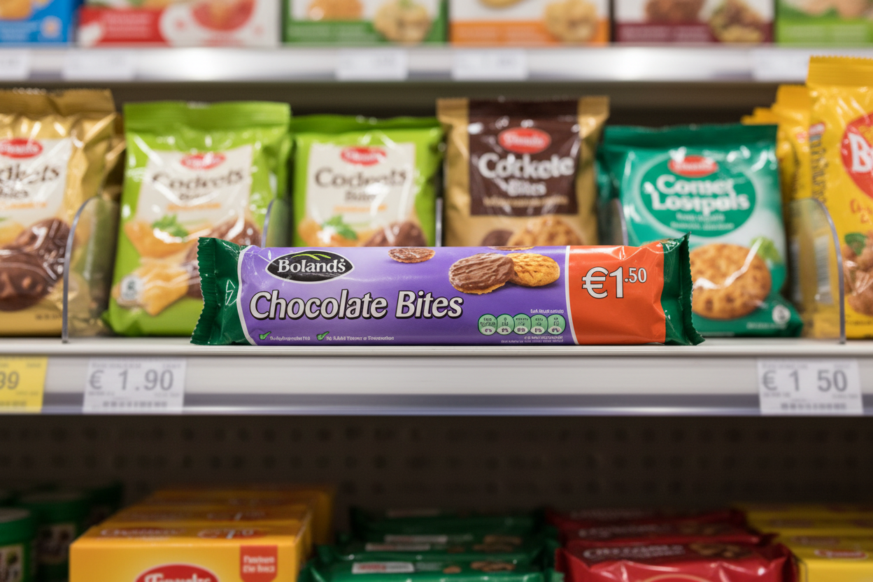 24 x Bolands Chocolate Bites - 135GM