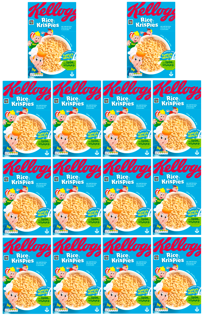 14 x Kelloggs Rice Krispies - 430GM