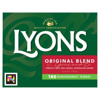 8 x Lyons Tea Original 160's - 464G