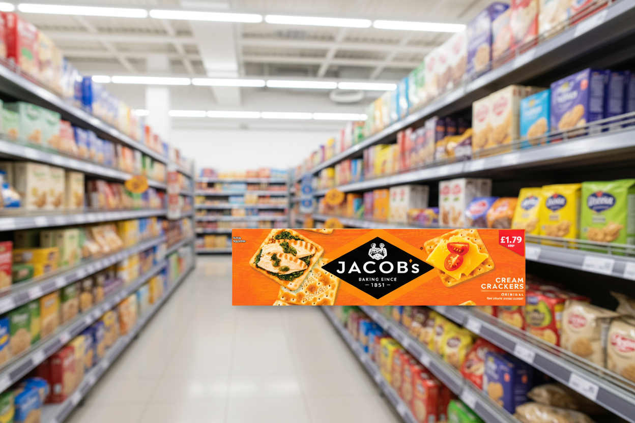 12 x Jacobs Cream Cracker - 300GM