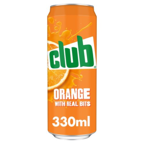12 x Club Orange Cans - 330Ml