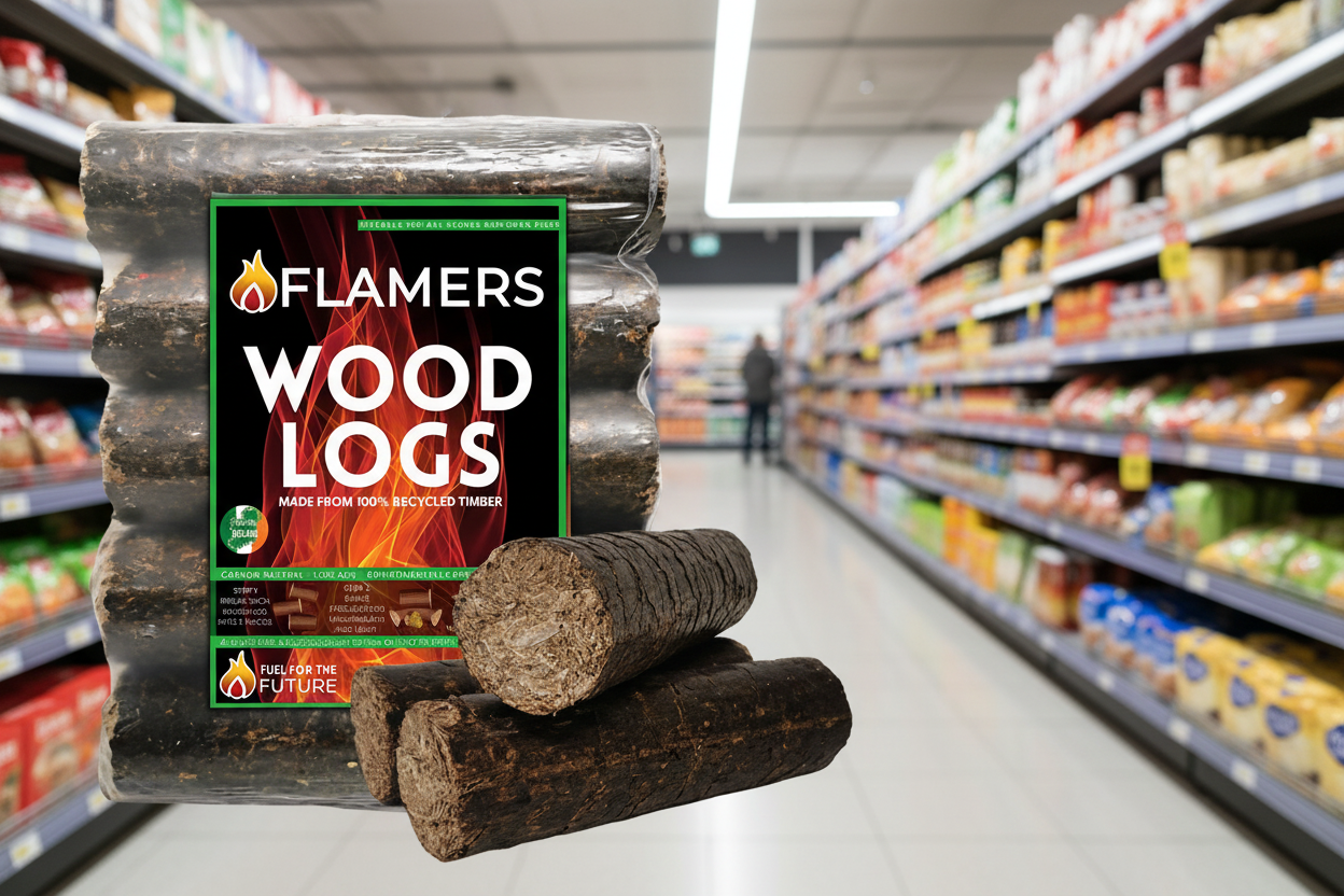 Flamers Wood Logs - 5 PACK