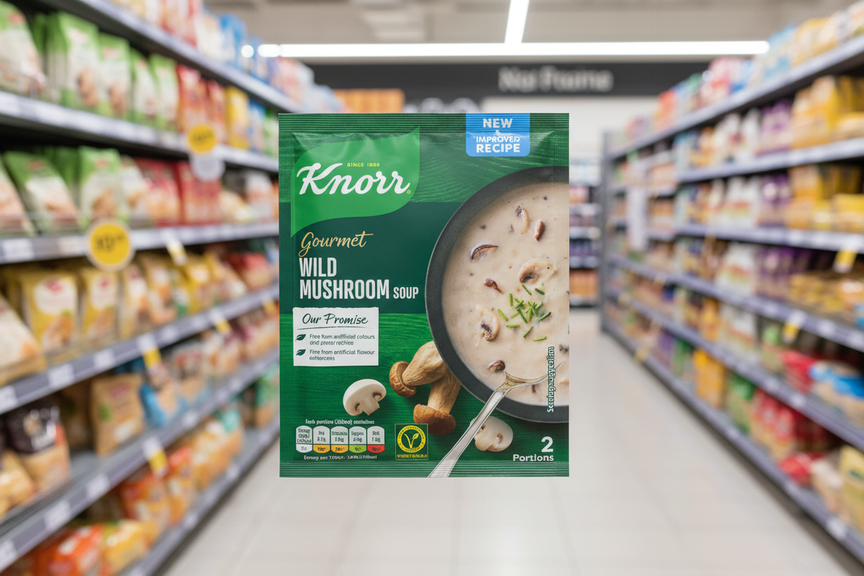 9 x Knorr Gourmet Wild Mushroom Soup 61G