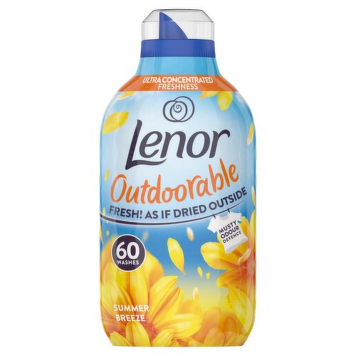 8 x Lenor Outdoorable Summer Breeze 60 Wash - 840ML