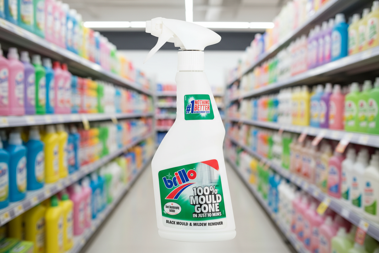 6 X Brillo Mould & Mildew Remover - 500Ml