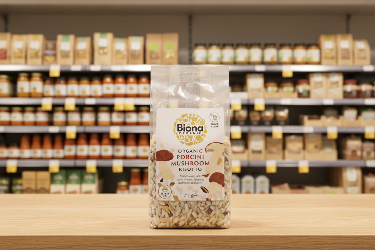 Biona Org Porcini Mushroom Risotto - 210g