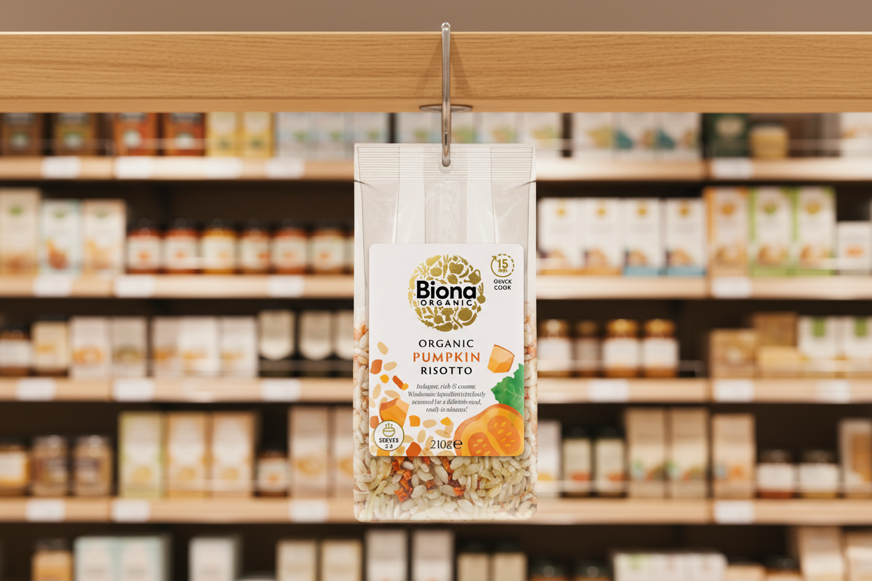 Biona Org Pumpkin Risotto - 210g