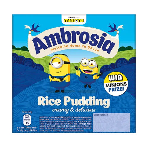 3 x Ambrosia Rice Pudding 4 X 125G (500G)