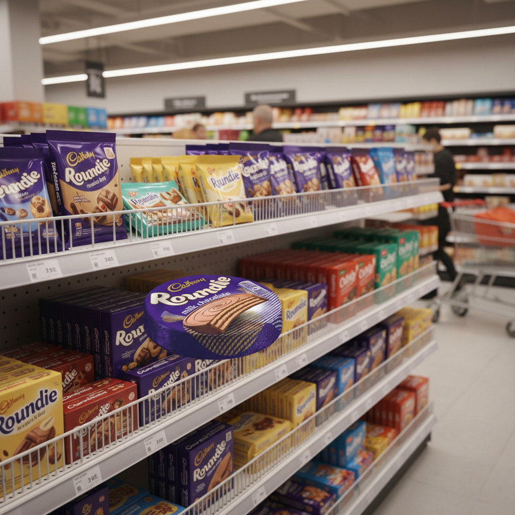 36 x Cadbury Snack Shortcake Chocolate Biscuit 40G