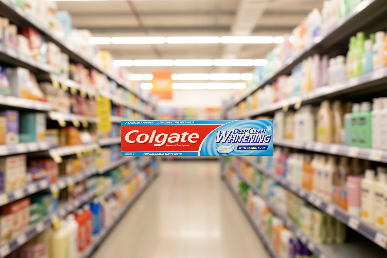 12 x Colgate Deep Clean Whitening Toothpaste With Baking Soda 75Ml