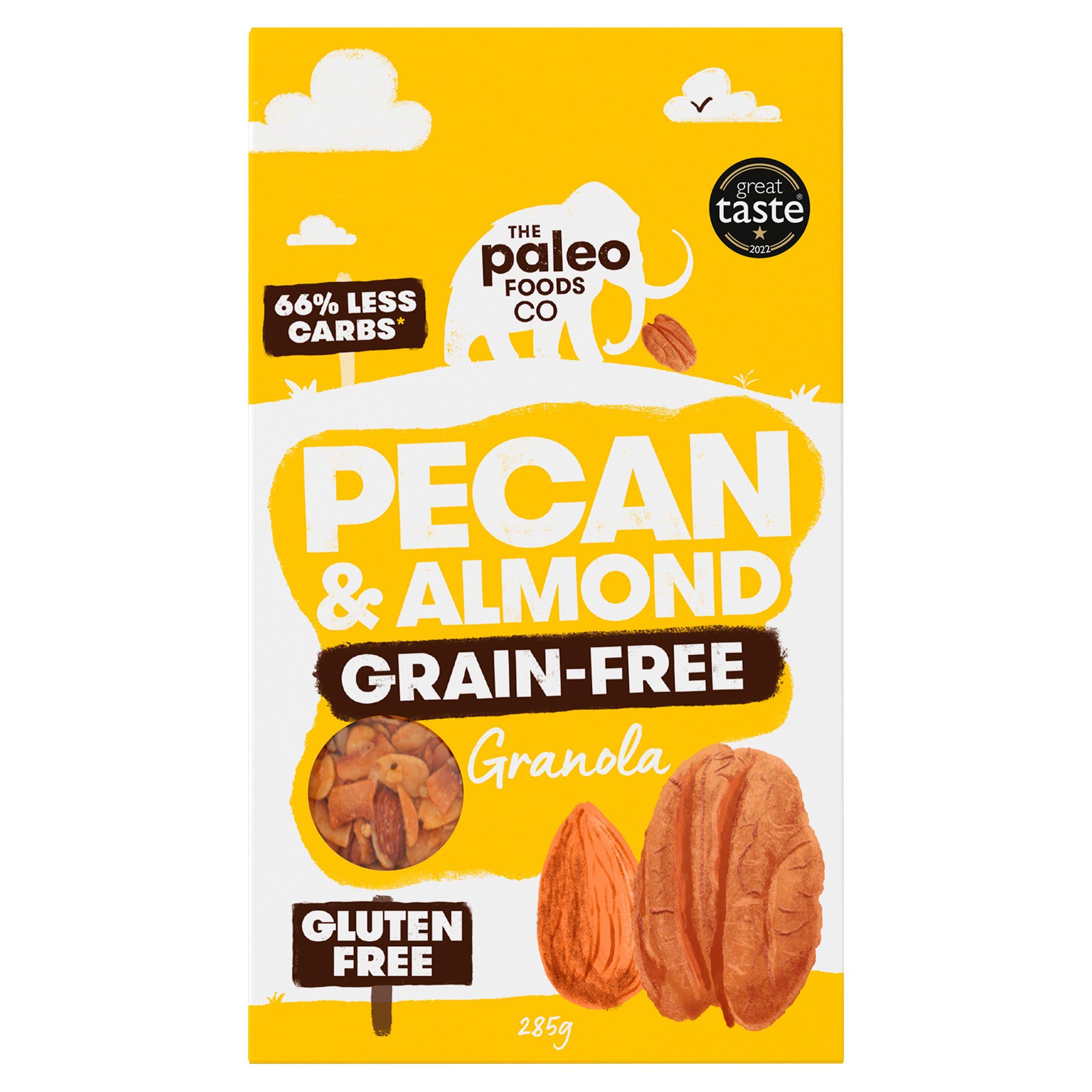 Paleo Foods Co Pecan & Almond Grain Free Granola - 285g