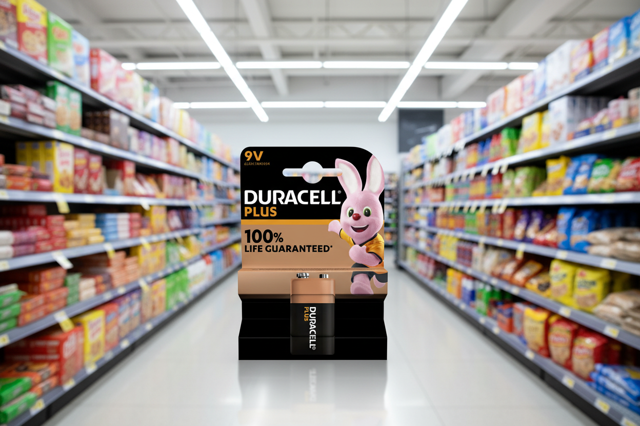 10 x Duracell Plus 9V 1 Pack