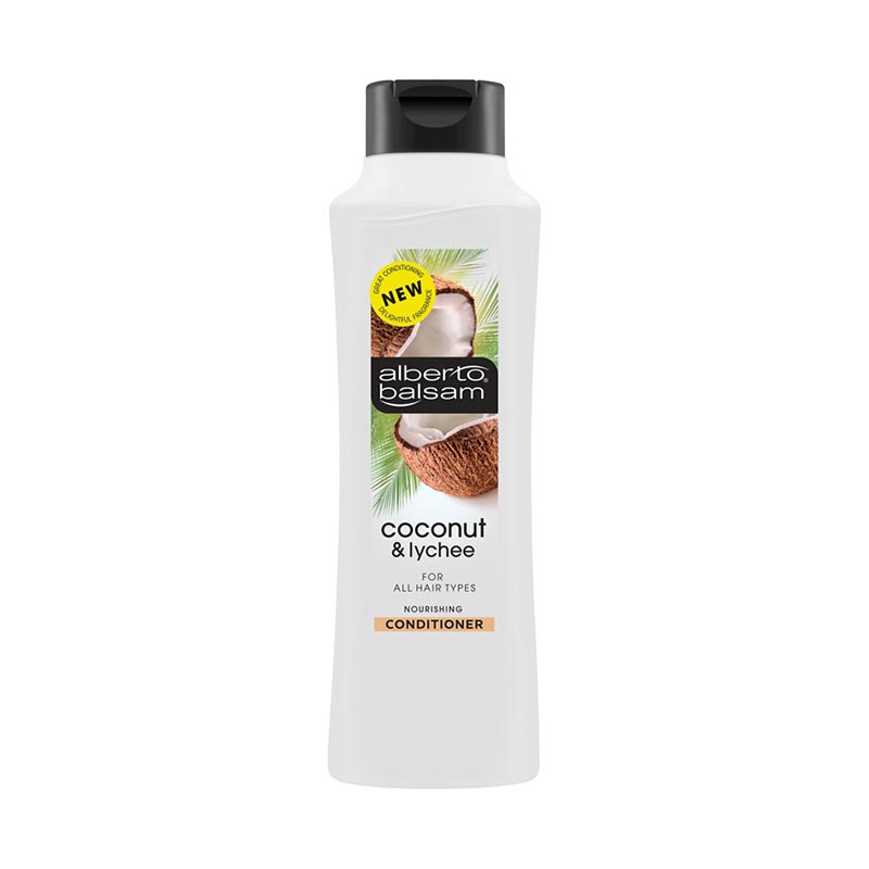 6 x Alberto Balsam Coconut & Lychee Conditioner 350Ml