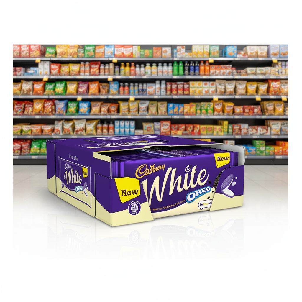 17 x Cadbury White Oreo 120G