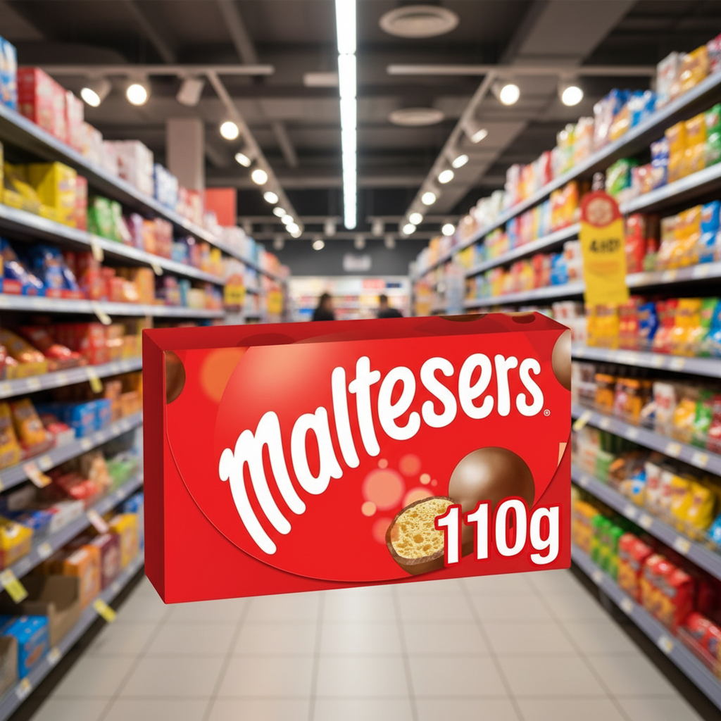 16 x Maltesers Milk Chocolate & Honeycomb Gift Box Of Chocolates 110G