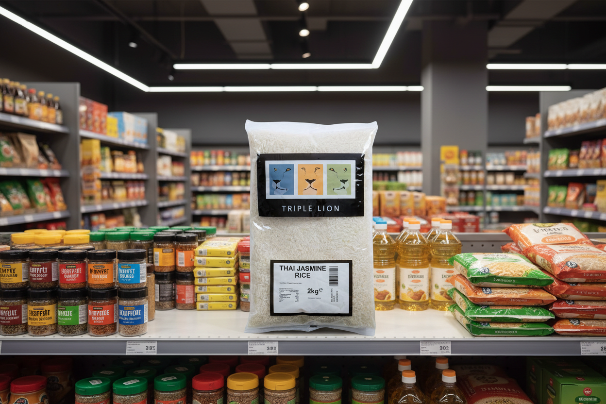 Triple Lion Thai Jasmine Rice 25Kg