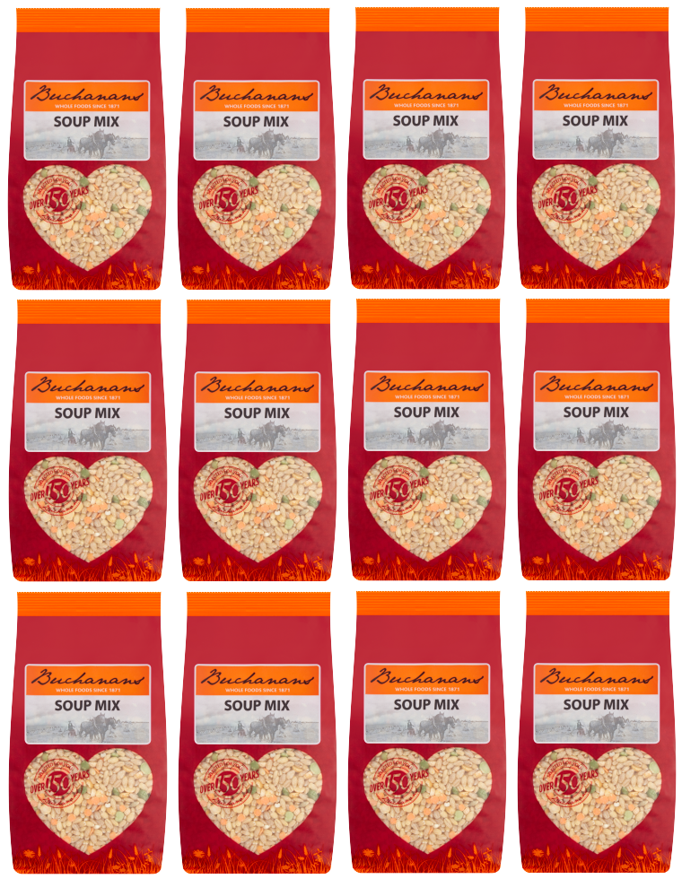 12 x Buchanan Soup Mix 500G