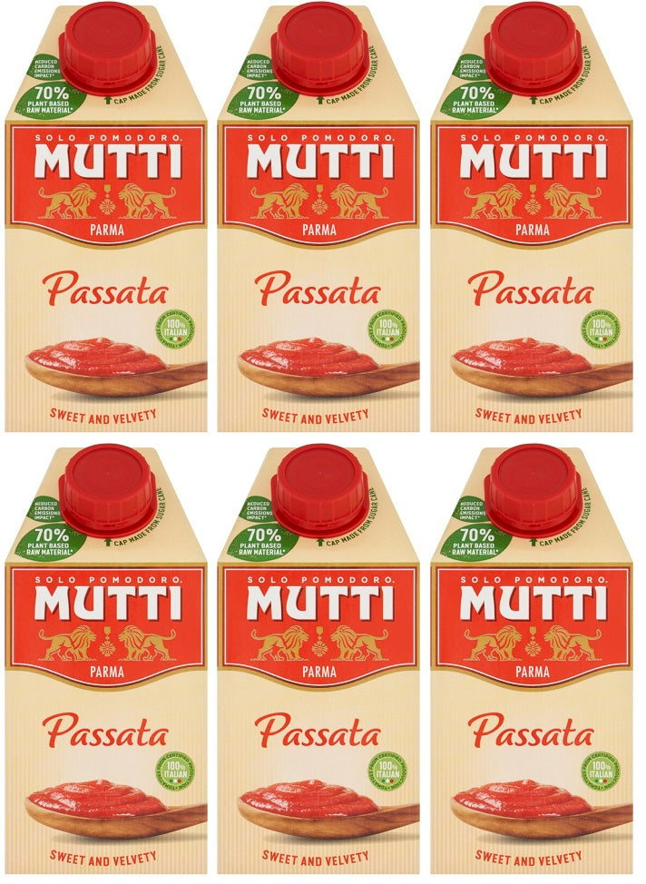 6 x Mutti Passata - 500G