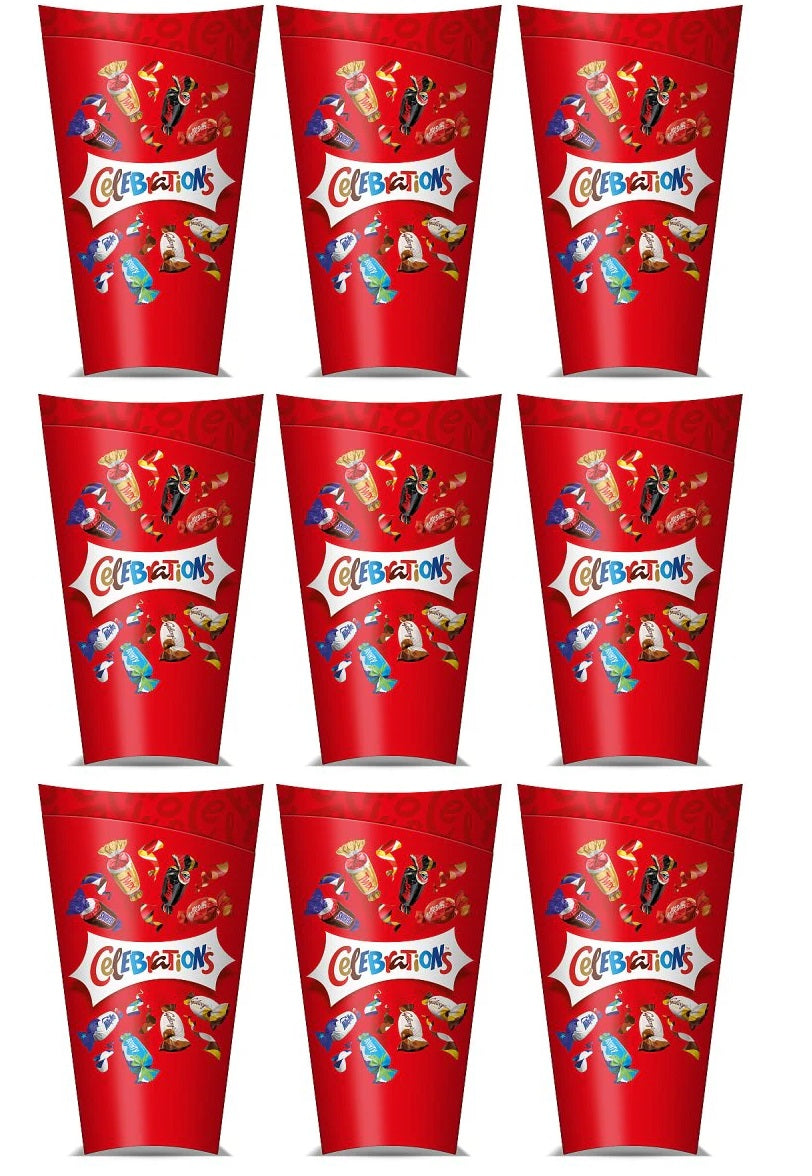 9 x Celebrations Chocolate Flip Slection Box - 300GM