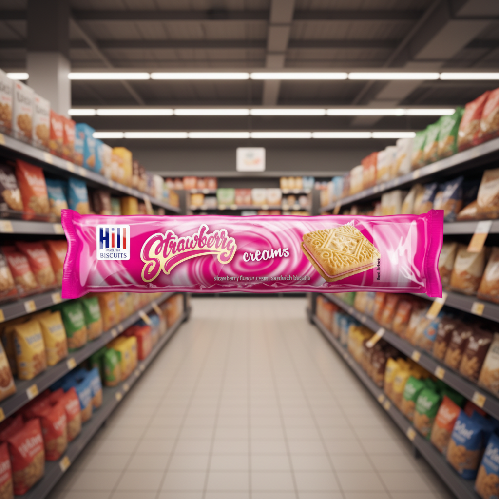 36 x Hills Strawberry Creams - 150GM