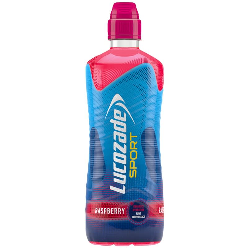 12 x Lucozade Sport Raspberry 750Ml