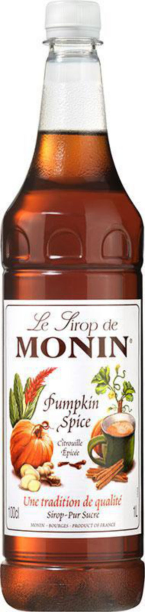 6 x Monin Pumpkin Spice Syrup 1Lt