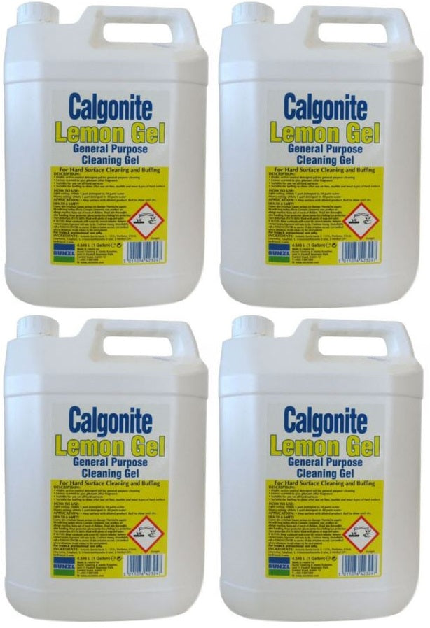 4 x Calgonite Gel Lemon