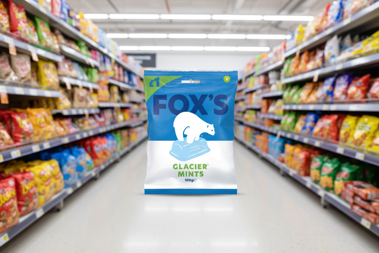 12 x Fox's Glacier Mints 100G