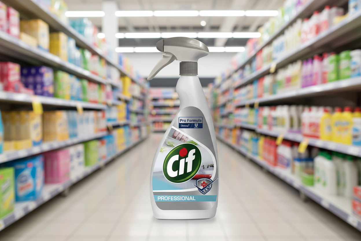 6 x Cif Professional Formula Alcohol Plus 750Ml