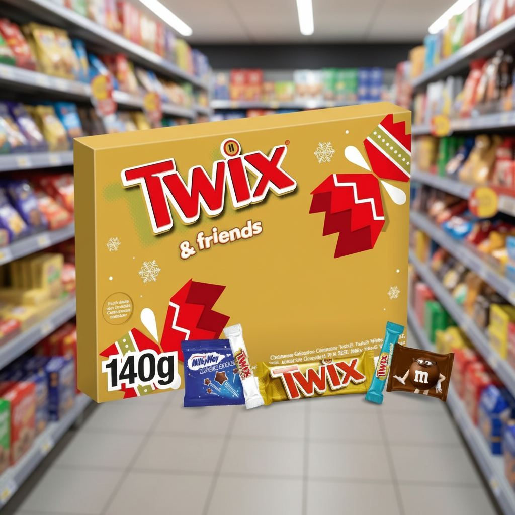 9 x Twix & Friends Medium Selection Box - 140GM