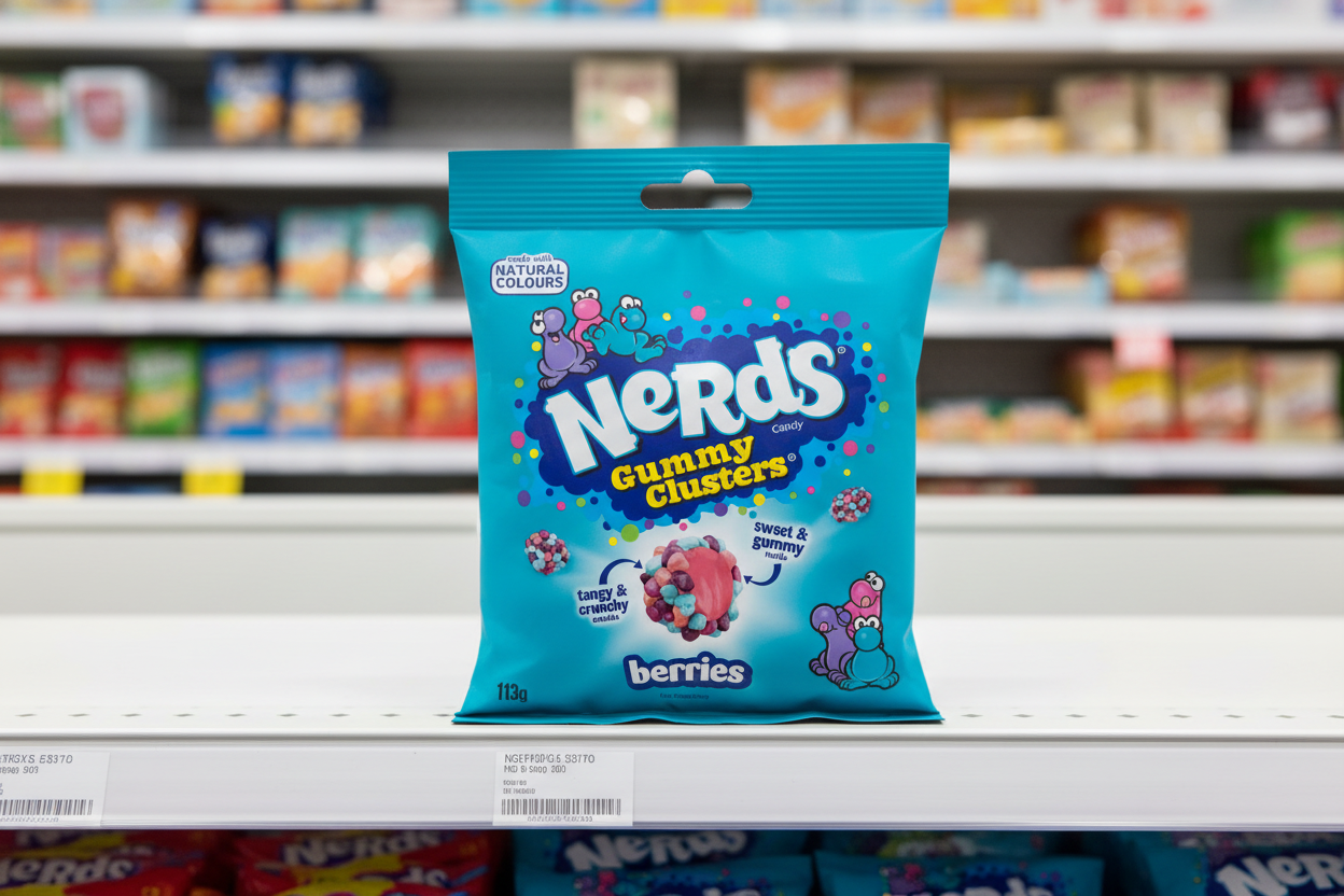 10 x Nerds Clusters Share Berries - 113GM