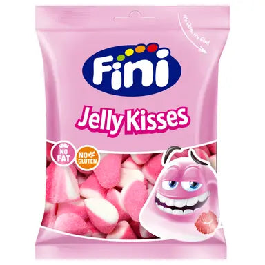 12 X Fini Jelly Kisses Sweet Bag - 75Gm