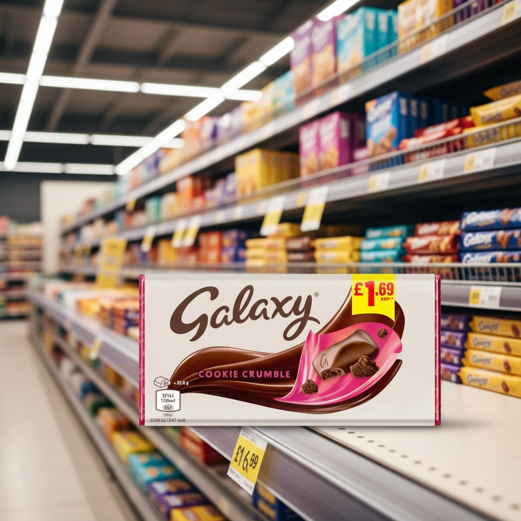 24 X Galaxy Milk Chocolate Block Bar - 100Gm