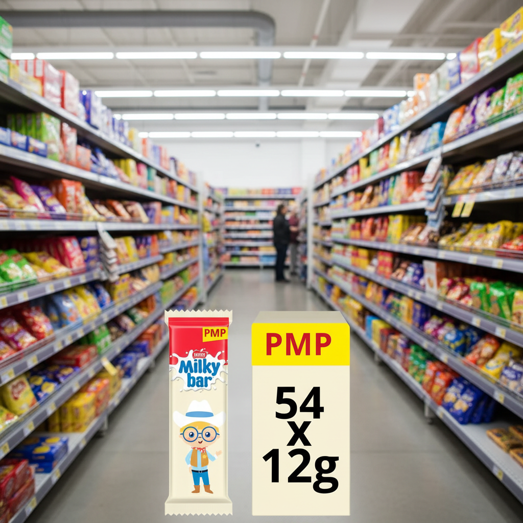 54 X Milkybar Kid Bar - 12Gm