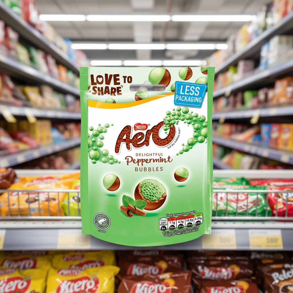 8 x Aero Peppermint Bubbles 92G