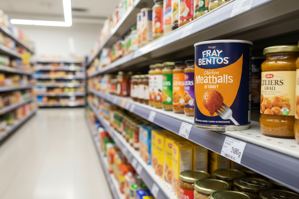 12 x Fray Bentos Chicken Meatballs In Gravy 380G