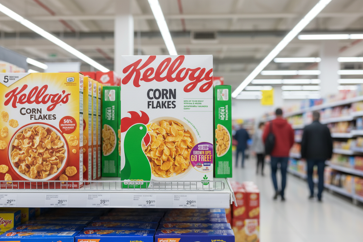 12 x Kellogg's Corn Flakes 720G