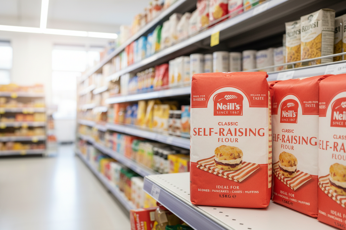 10 x Neills Self Raising Flour 1.5 Kg