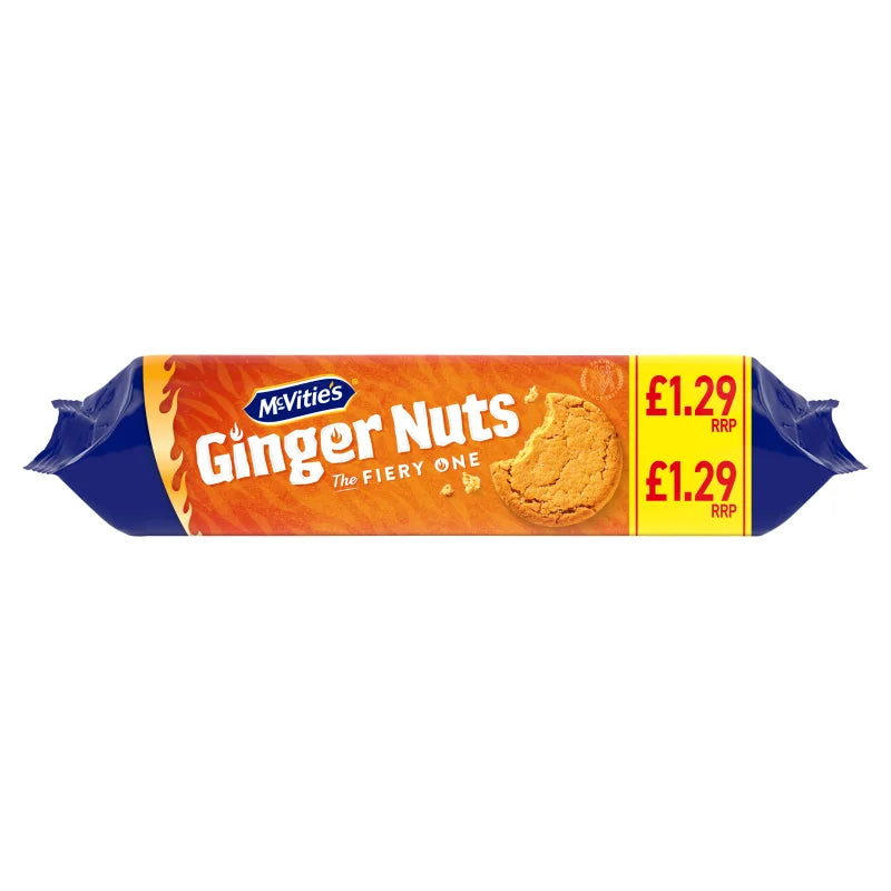 12 x Mcv Ginger Nuts - 250G