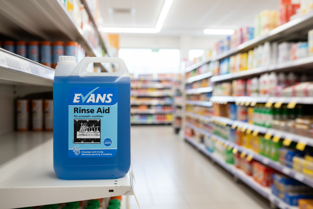 2 x Evans Rinse Aid