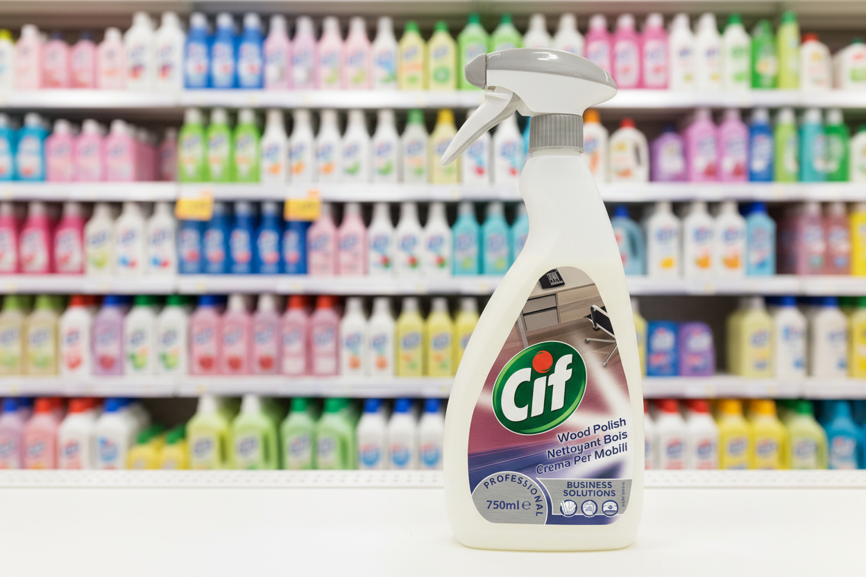 Cif Professional Wood Polish 750Ml