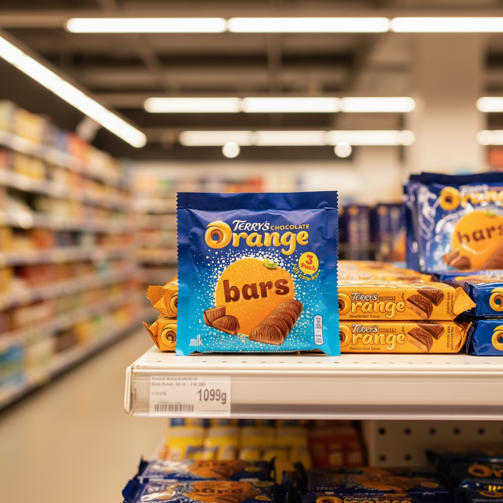 4 x Terrys Chocolate Orange Milk 3 Pack 105Gm