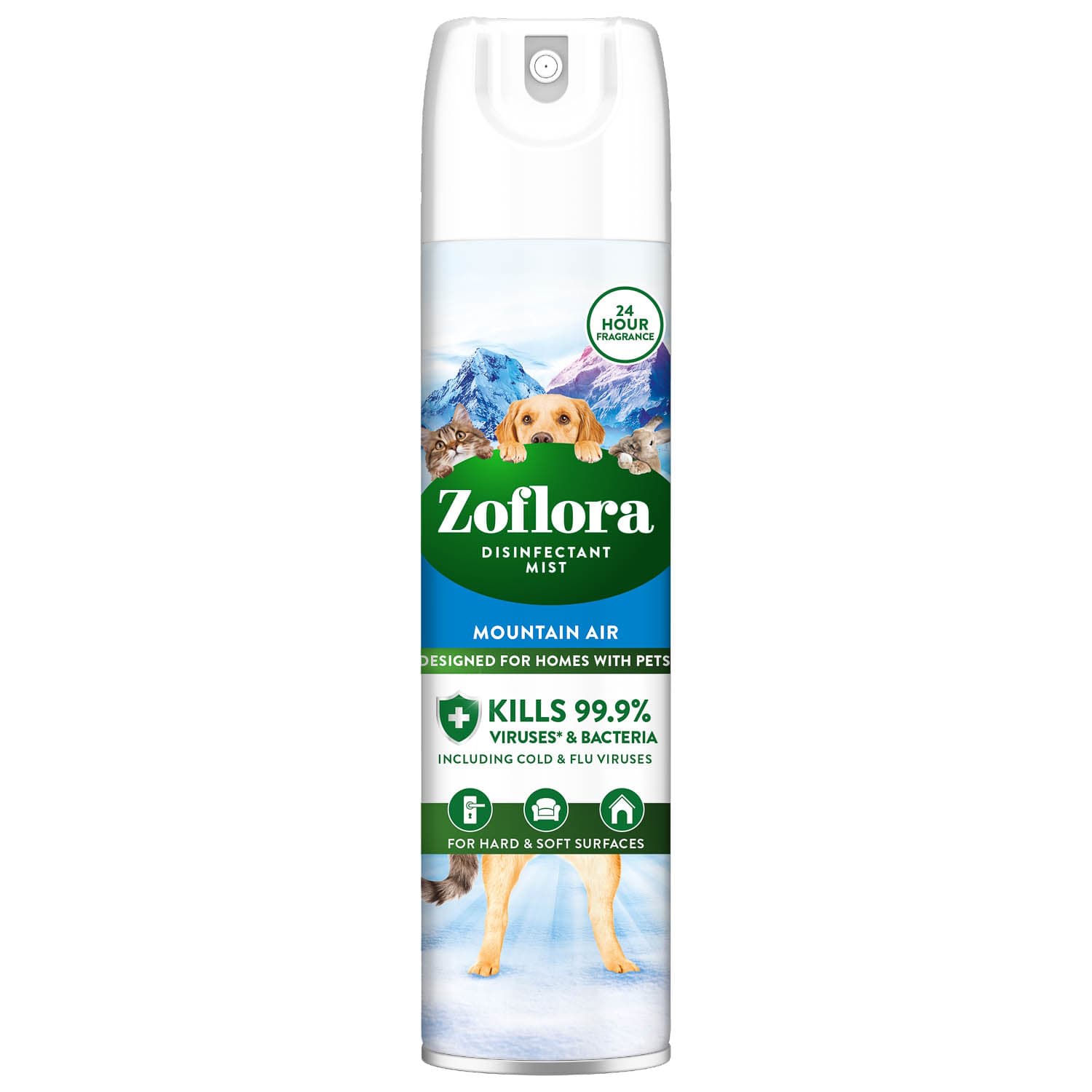 6 x Zoflora Disinfectant Mist Mountain Air - 300ML