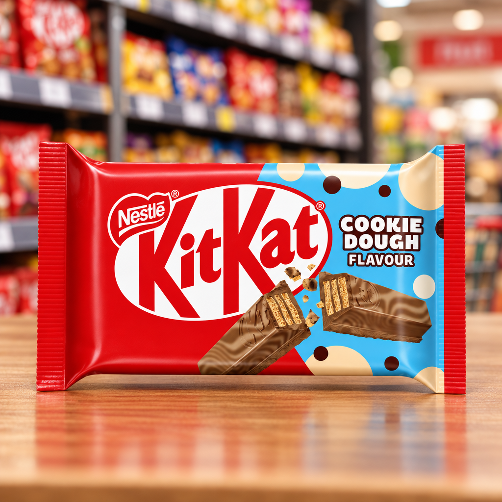 24 X Kitkat 4 Finger Cookie Dough - 41.4Gm
