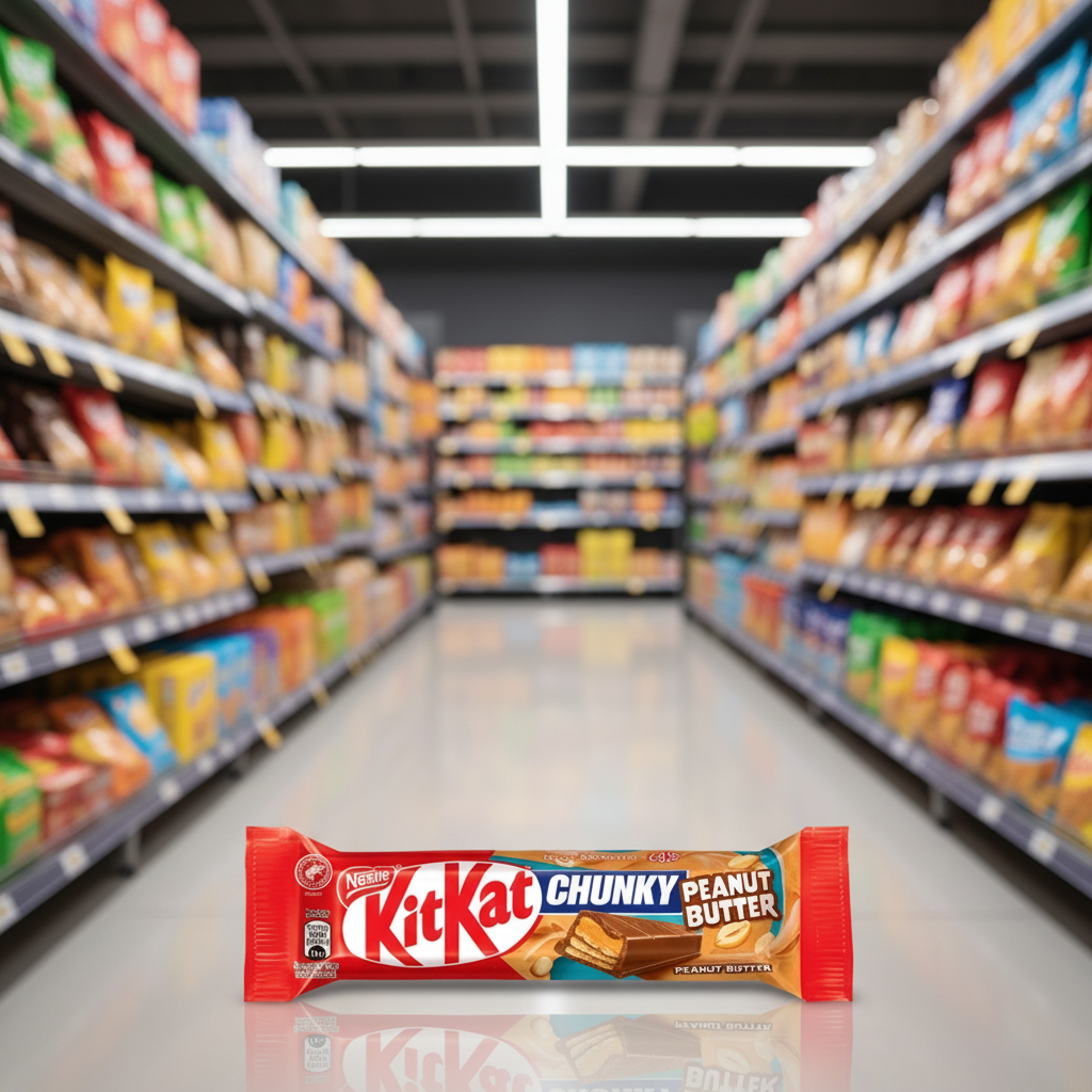 24 x Nestle Kitkat Chunky Peanut Butter 42Gm