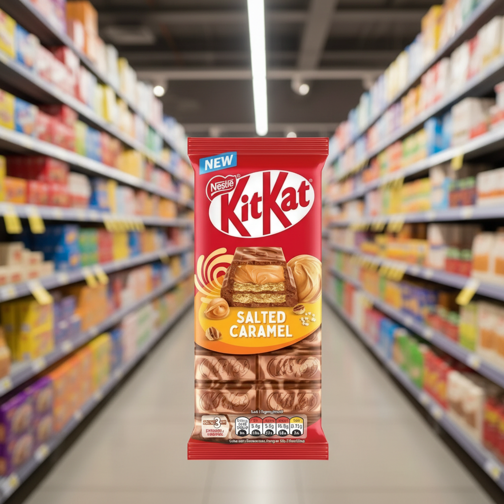 15 x Kit Kat Salted Caramel Sharing Block - 99GM