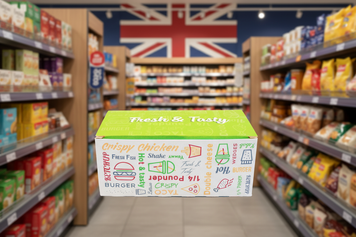 Small Fresh & Tasty Snack Box-140X85X60Mm (400)