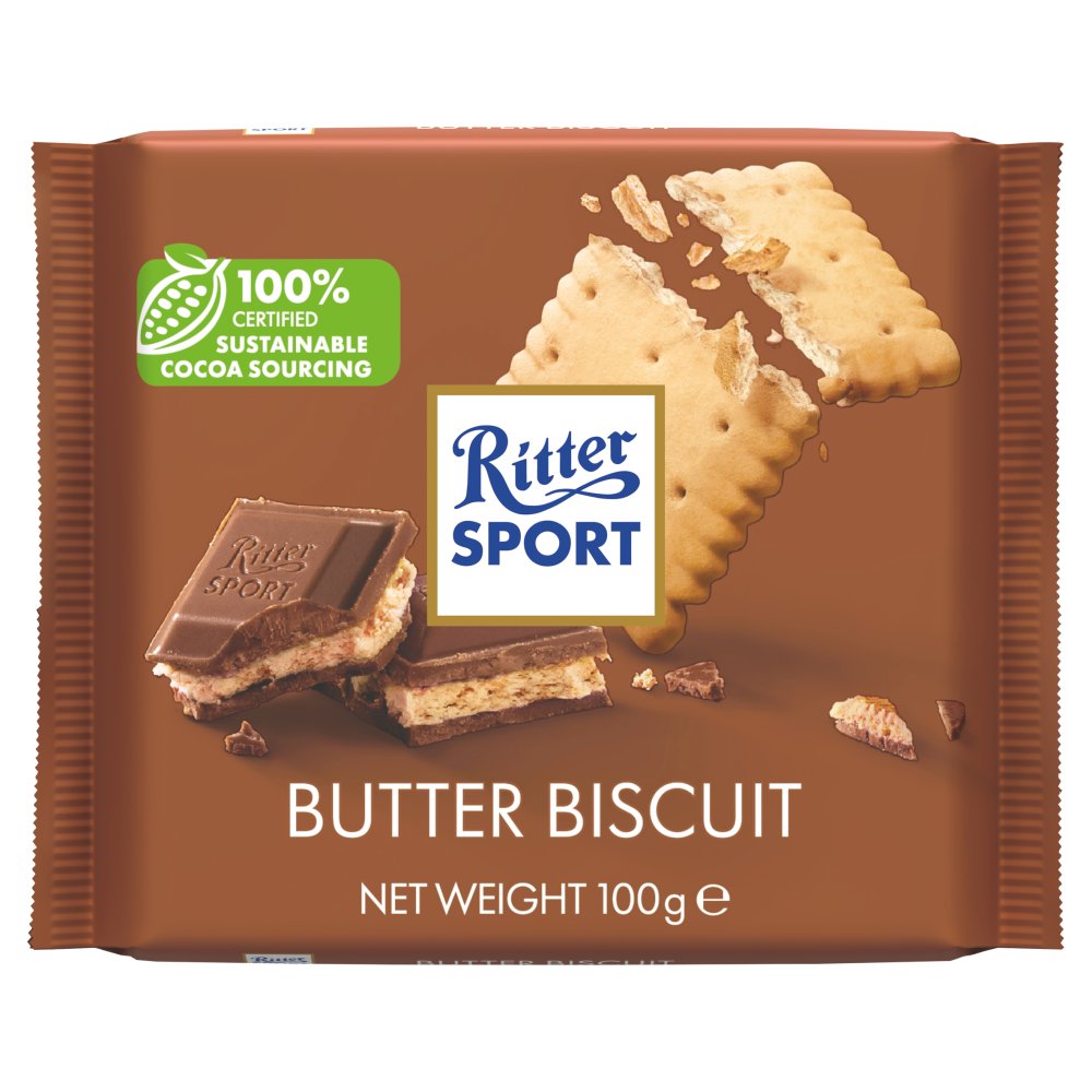 11 X Ritter Sport Butter Biscuit - 100G