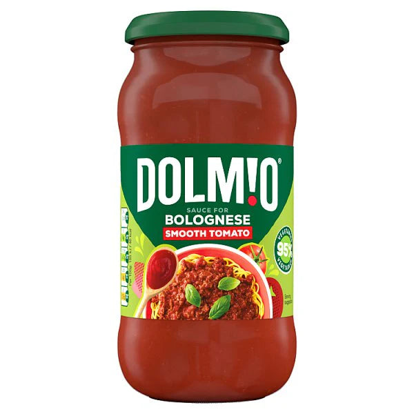 6 x Dolmio Smooth Tomato Sauce For Bolognese 450G