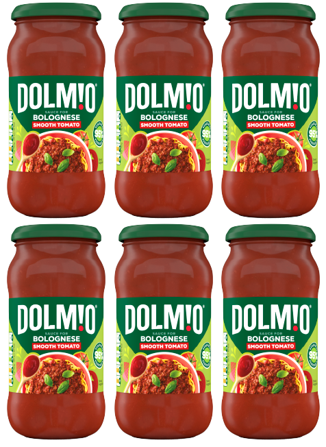 6 x Dolmio Bolognese Smooth Tomato - 450G